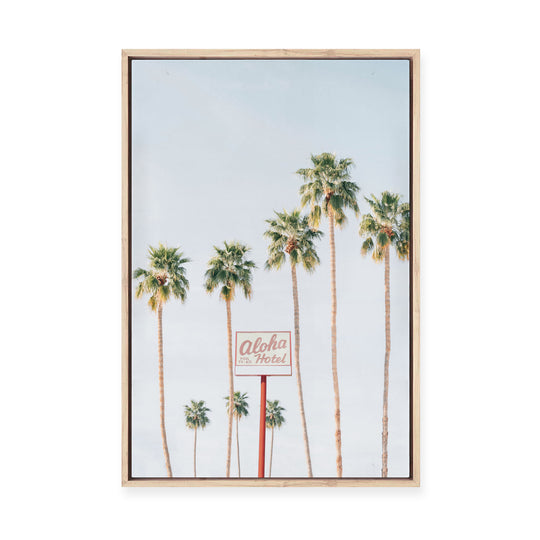 Aloha | Framed Canvas