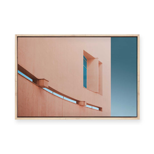 Barcelona Museum | Framed Canvas