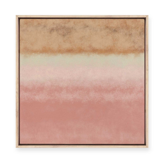 Blush Mist II | Framed Canvas