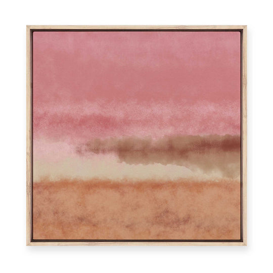 Blush Mist I | Framed Canvas