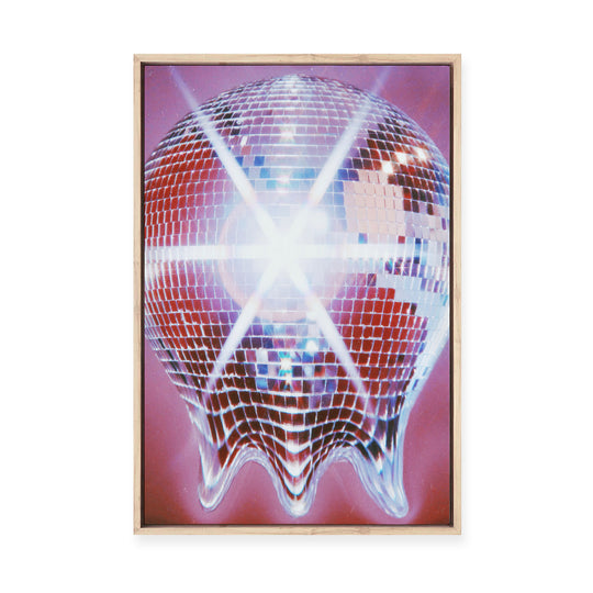 Burning up the Dancefloor | Framed Canvas