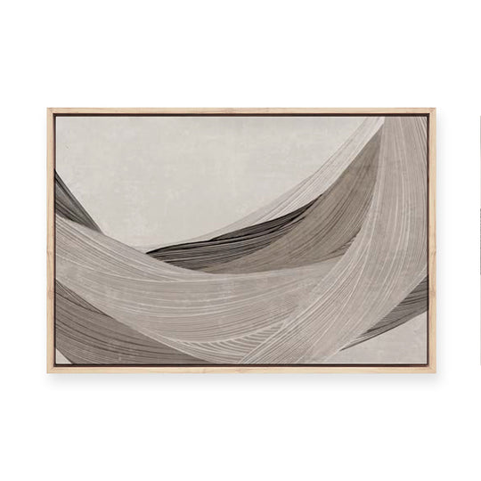 Calm Woven | Framed Canvas