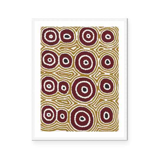 Janganpa Jukurrpa (Brush-tail  Possum Dreaming) Mawurrji No.5