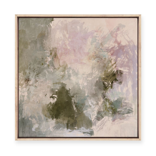 Conversation without Words | Framed Canvas