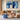 Deep Blue Abstraction | Framed Canvas