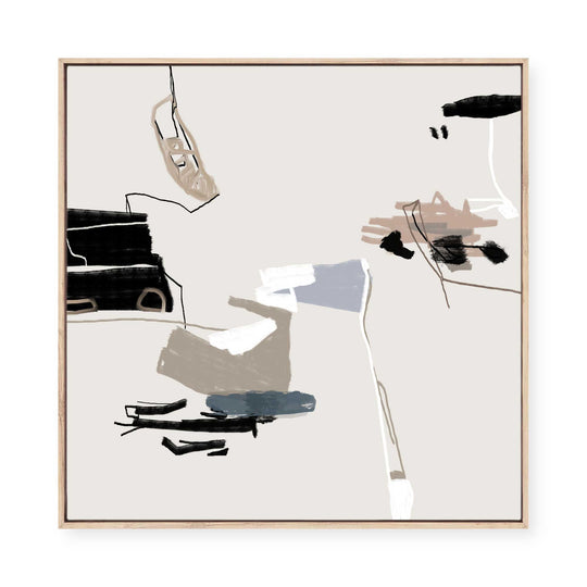 Dialogue II | Framed Canvas