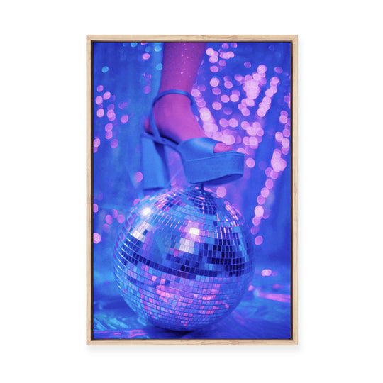 Disco Platforms | Framed Canvas