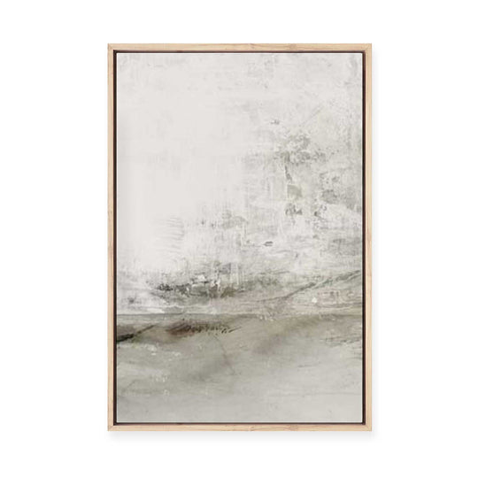 Faded Terrain II | Framed Canvas