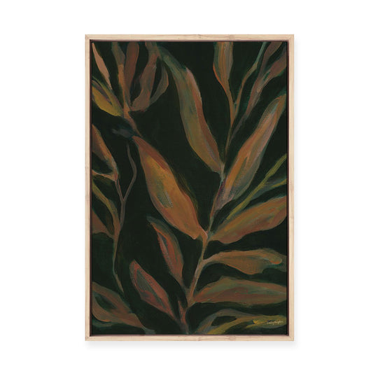 Fleural Stems I | Framed Canvas