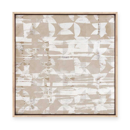 Fragmented Shapes | Framed Canvas