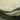 An abstract landscape painting depicting rolling hills and mountains under a cloudy sky, with layered colors of dark green, olive, gray, brown, and off-white.