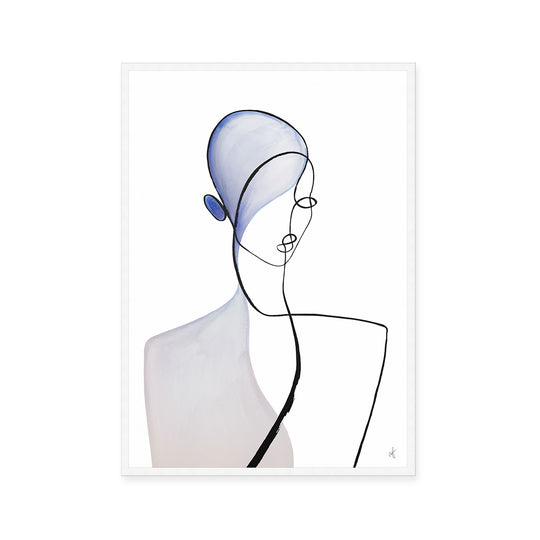 Hedvig Blue | Fine Art Print | Peytil