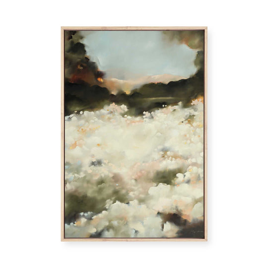 Ivory Dawn | Framed Canvas