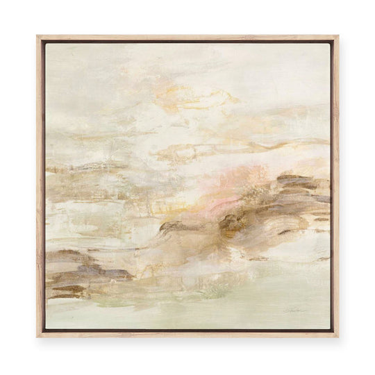 Ivory Hues | Framed Canvas