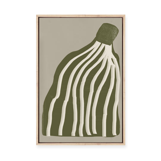 Modern Flower | Framed Canvas