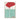 Modern Red Teal Shape | Framed Canvas