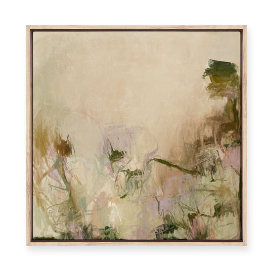 Morning in the Garden | Framed Canvas
