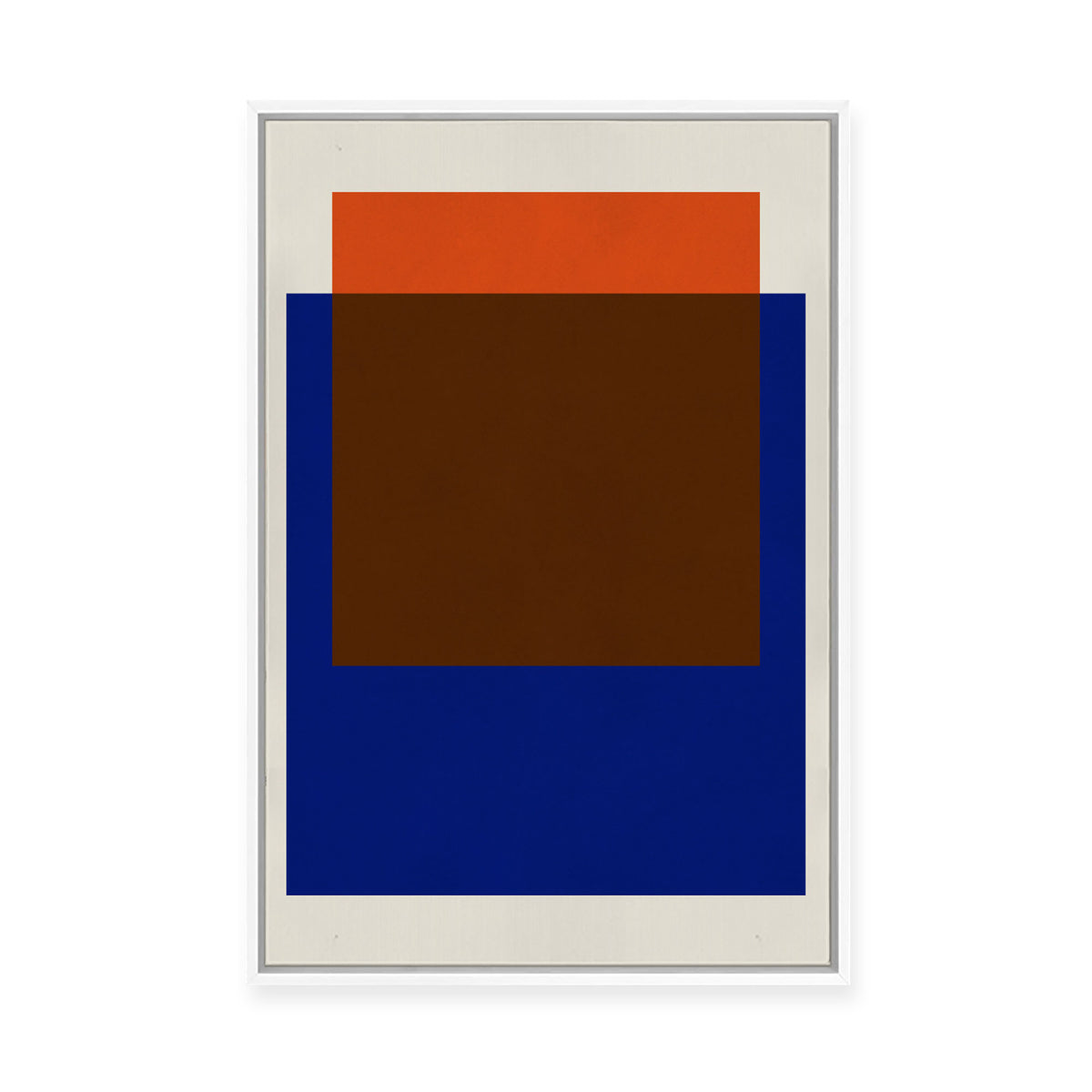 Overlapping Geometry 15 | Framed Canvas – ArtHouse Co