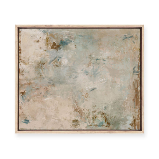 Picnic on the Foreshore | Framed Canvas