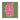 Pink and Green Bold Flower | Framed Canvas