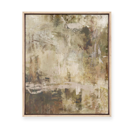 Quiet Crossing | Framed Canvas