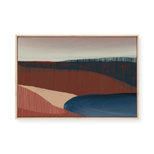 Serene Horizons II | Framed Canvas