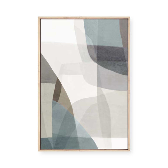 Shifting Layers II | Framed Canvas