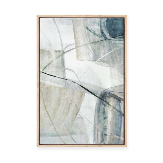 Soft Intersections of Quiet Motion | Framed Canvas