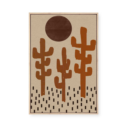 South Western Landscape II | Framed Canvas