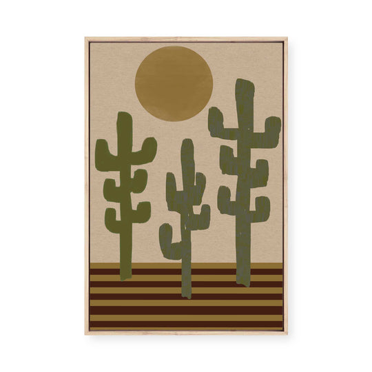 South Western Landscape III | Framed Canvas