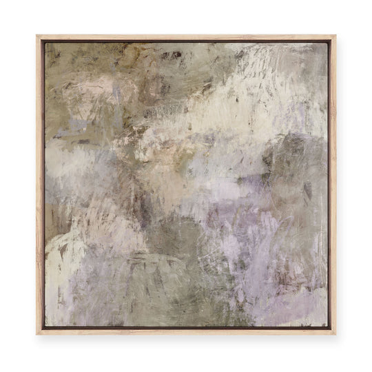 Talking to the Moon | Framed Canvas