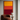 Warm Abstract Colour Blocks | Framed Canvas