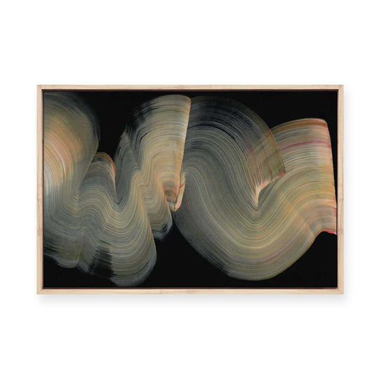 Whirl of Light | Framed Canvas