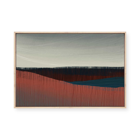 Whispers of the Plains | Framed Canvas