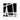 Abstract Shapes Black and White I