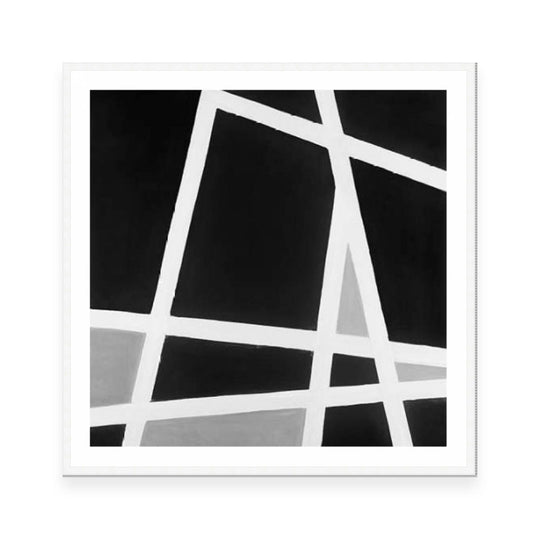 Abstract Shapes Black and White II