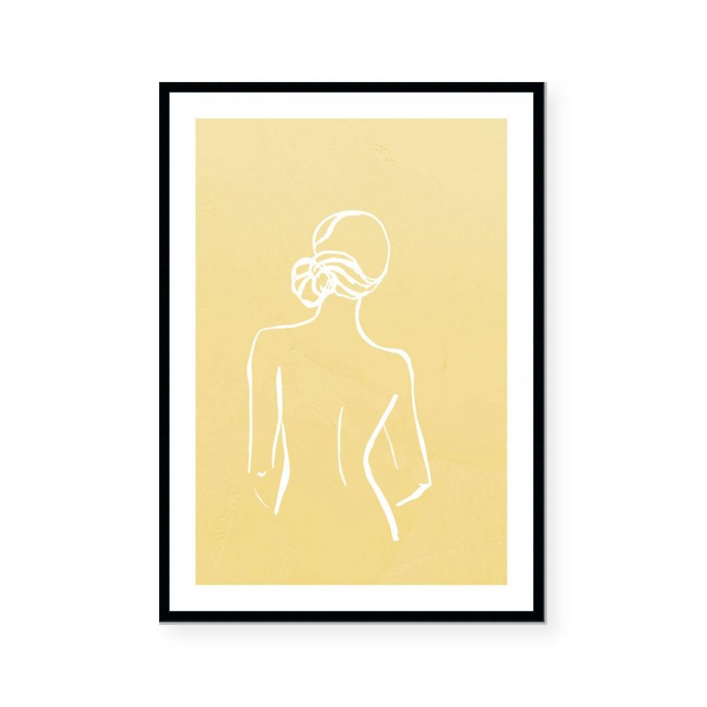 Body Lines III | Yellow – ArtHouse Co