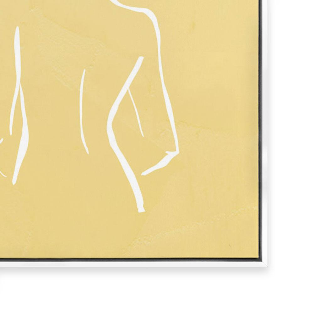 Body Lines III | Yellow – ArtHouse Co