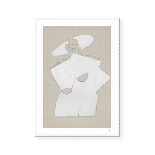 Conquer Fear | Fine Art Print | Peytil