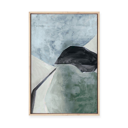 Cubist Flower | Framed Canvas