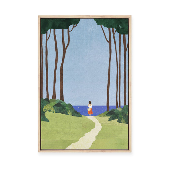 Day trip | Framed Canvas