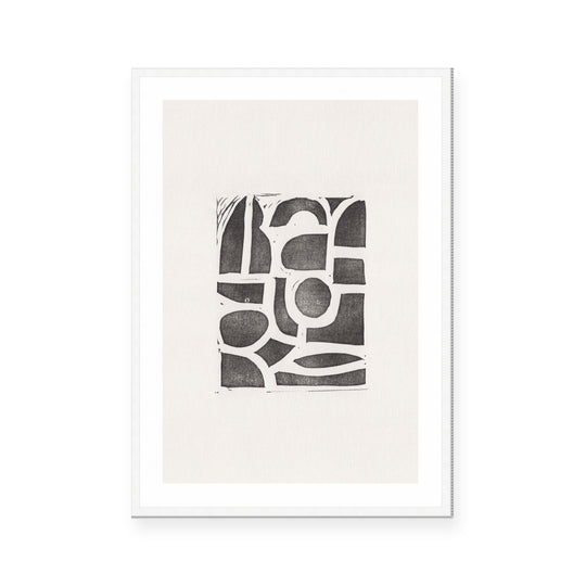 Lino Cut Abstract No.1