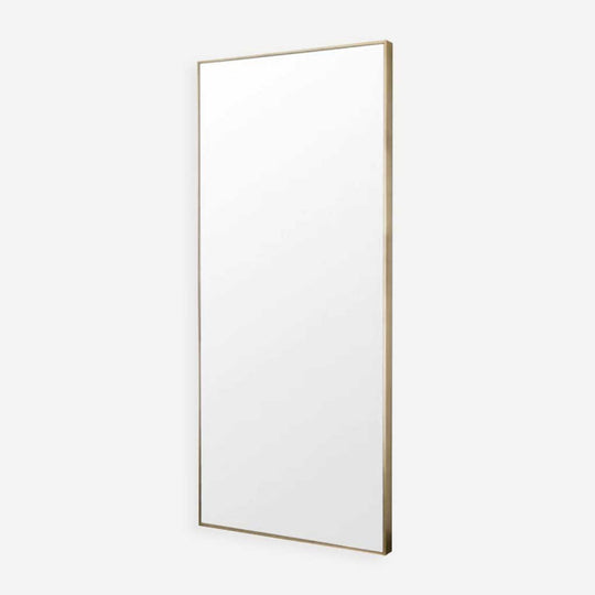 Sloan Rectangle Mirror - SATIN BRASS