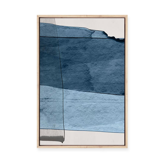 Sheets of Ice II | Framed Canvas