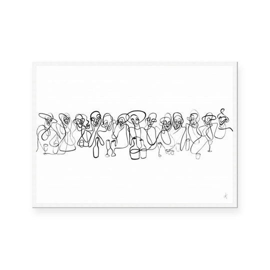 The Last Supper | Fine Art Print | Peytil
