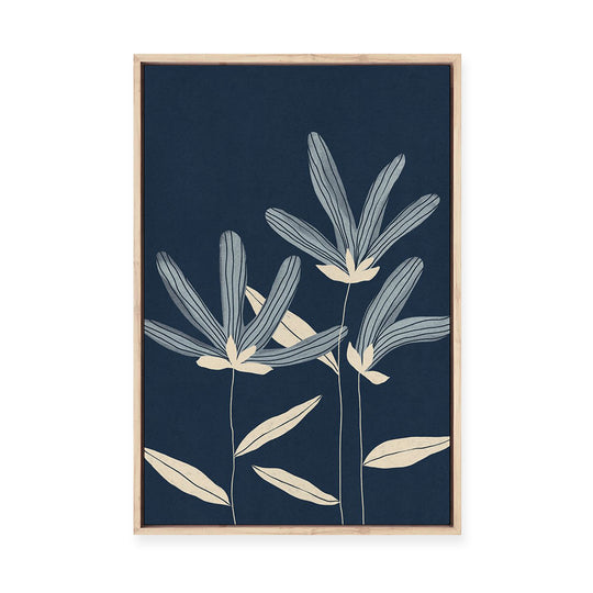 Three Flowers | Framed Canvas